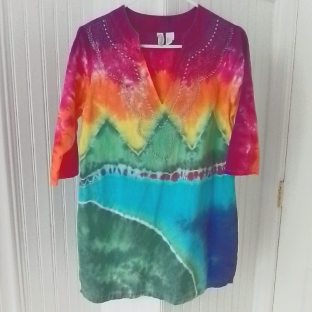 Tie-dye Cover Up